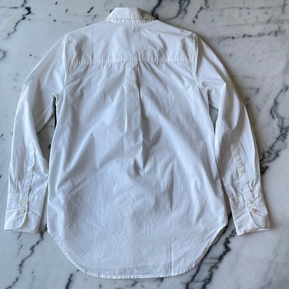 J.Crew Button Down White Shirt with Sequin Detail - Picture 13 of 16